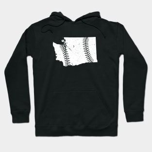 State of Washington Baseball Seams Hoodie